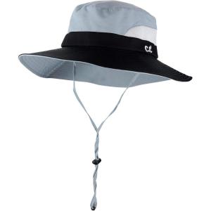 imageCC Safari Sun Hat Wide Brim Hat with Ponytail Hole Packable UPF 50 for Hiking CampingBkGray