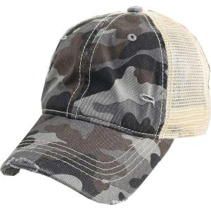 imageCC Unisex Adjustable Trucker Baseball Cap HatCamo Gray