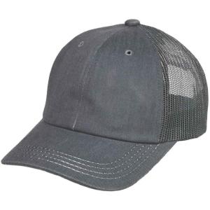 imageCC Unisex Adjustable Trucker Baseball Cap HatCotton Brushed Gray