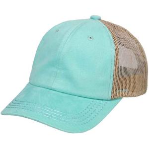 imageCC Unisex Adjustable Trucker Baseball Cap HatCotton Brushed Mint