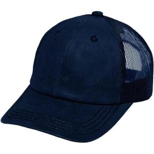 imageCC Unisex Adjustable Trucker Baseball Cap HatCotton Brushed Navy