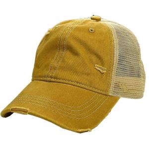 imageCC Unisex Adjustable Trucker Baseball Cap HatMustard