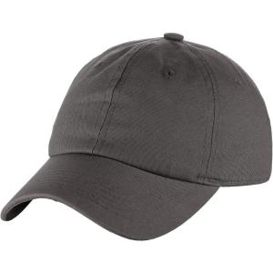 imageCC Unisex Classic Blank Low Profile Cotton Unconstructed Baseball Cap Dad HatCharcoal