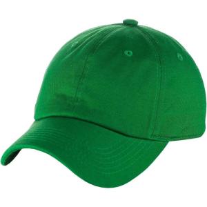 imageCC Unisex Classic Blank Low Profile Cotton Unconstructed Baseball Cap Dad HatKelly Green