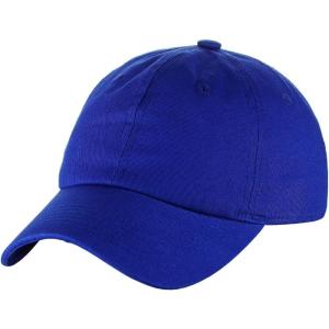 imageCC Unisex Classic Blank Low Profile Cotton Unconstructed Baseball Cap Dad HatRoyal Blue