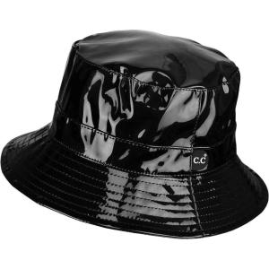 imageCC Womens All Season Foldable Waterproof Rain Bucket HatBlack