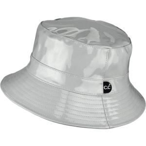 imageCC Womens All Season Foldable Waterproof Rain Bucket HatGray