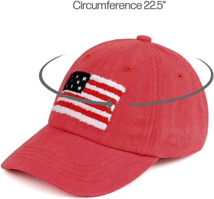 imageCC Baseball Cap for UnisexAmerican Flagred