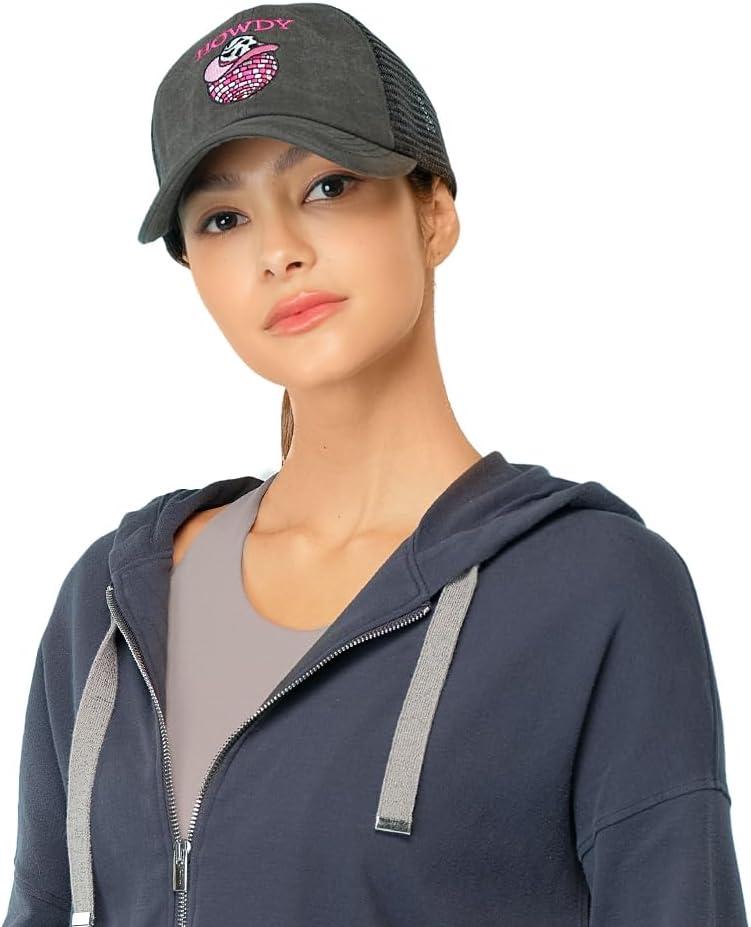 imageCC Baseball Cap for UnisexHowdy Discoballblack