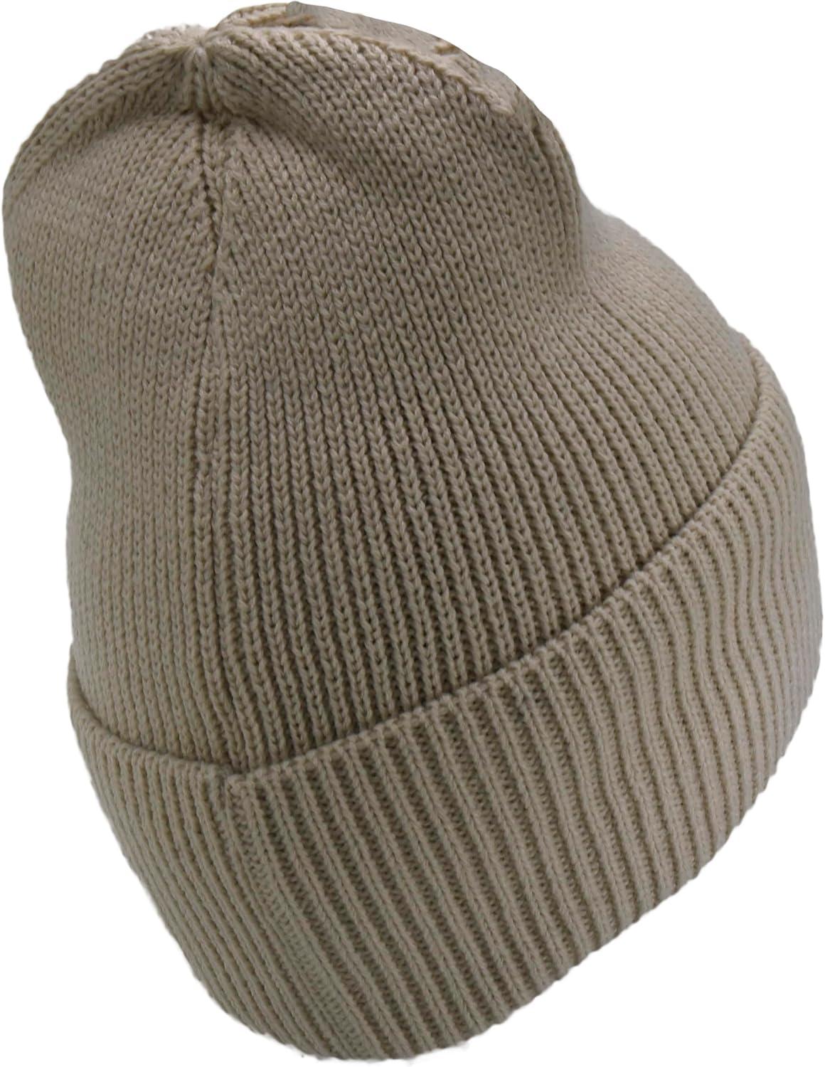 imageCC Beanie Mens and Womens Insulated Knit Cuffed BeanieBeige