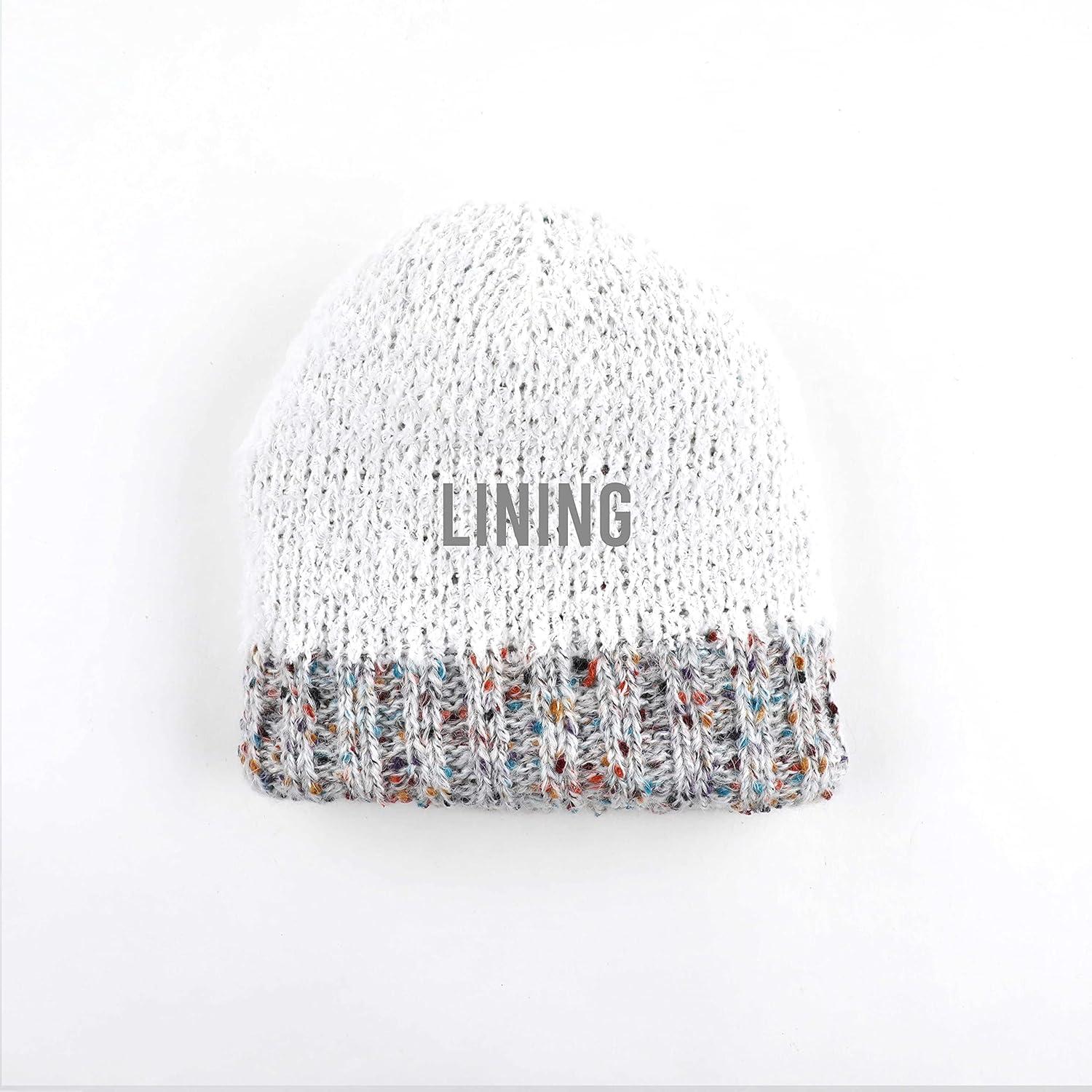 imageCC Exclusives Womens Winter Seed Stitched Confetti Pom Beanie Hat HAT1816HAT2214HAT2085HAT3841A Confetti Mohair Ribbedivory
