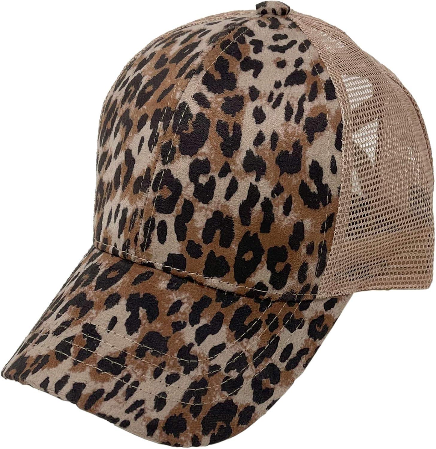 imageCC Kids 25 Ponytail Messy Buns Ponycaps Baseball Visor Cap HatBeige