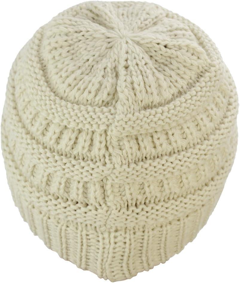 imageCC Kids Cute Warm and Comfy Childrens Knit Ski Beanie HatBeige