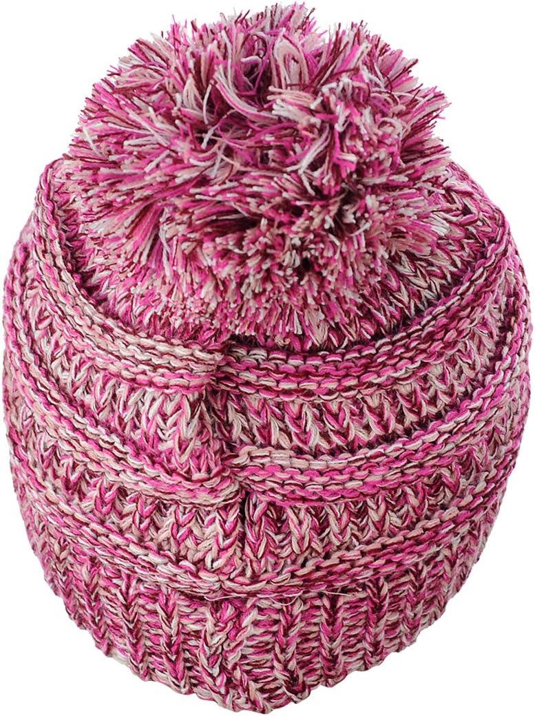 imageCC Kids Cute Warm and Comfy Pom Pom Childrens Knit Ski Beanie Hat1
