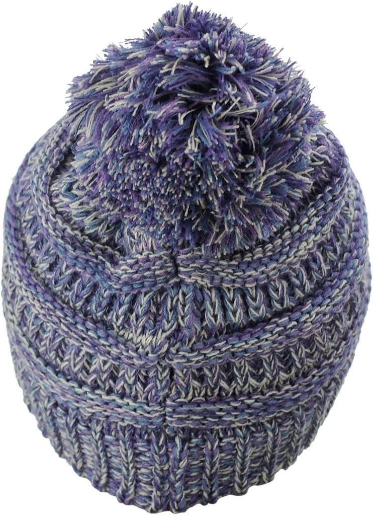 imageCC Kids Cute Warm and Comfy Pom Pom Childrens Knit Ski Beanie Hat2
