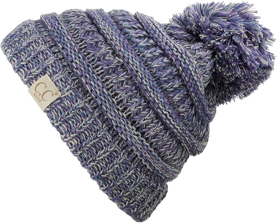 imageCC Kids Cute Warm and Comfy Pom Pom Childrens Knit Ski Beanie Hat2