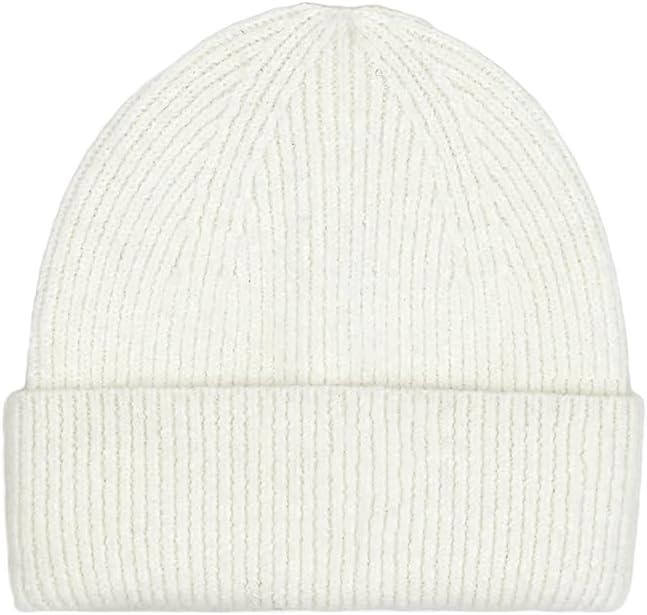 imageCC Kids Smile Face Rhinestone Beanie for Boys Girls  Recycled Yarn Comfortable Soft Warm Children Youth Knit Skully HatIvory