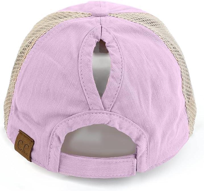 imageCC Pony Cap for WomenSolid Cottonlavender