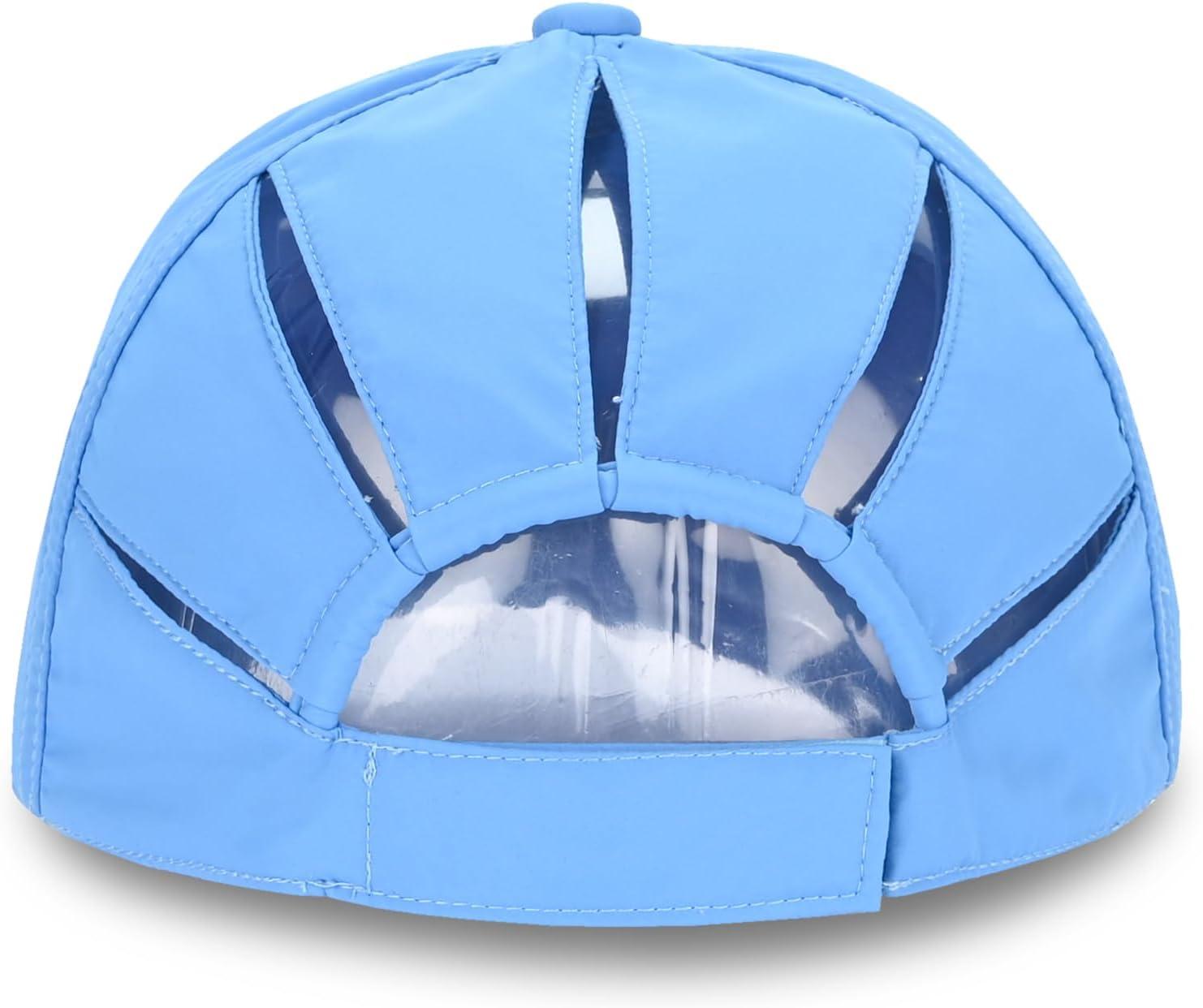 imageCC Ponycap Messy High Bun Ponytail Adjustable Trucker Baseball Cap HatDenim