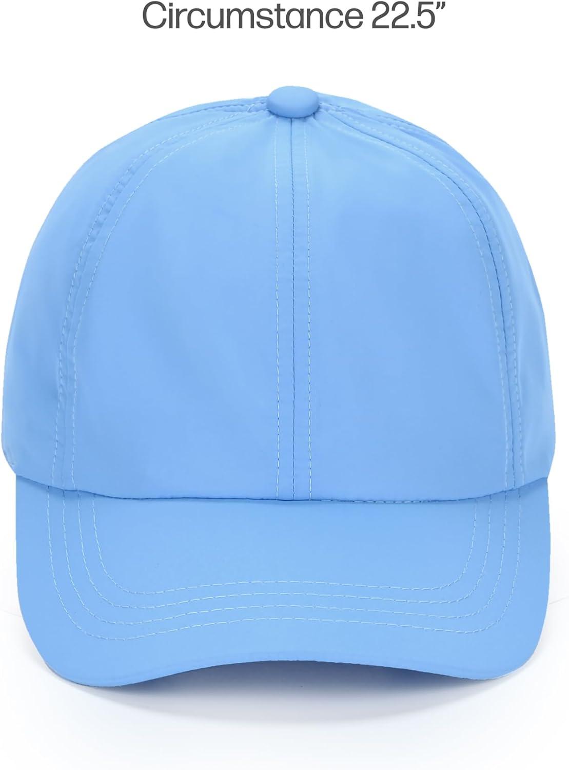 imageCC Ponycap Messy High Bun Ponytail Adjustable Trucker Baseball Cap HatDenim
