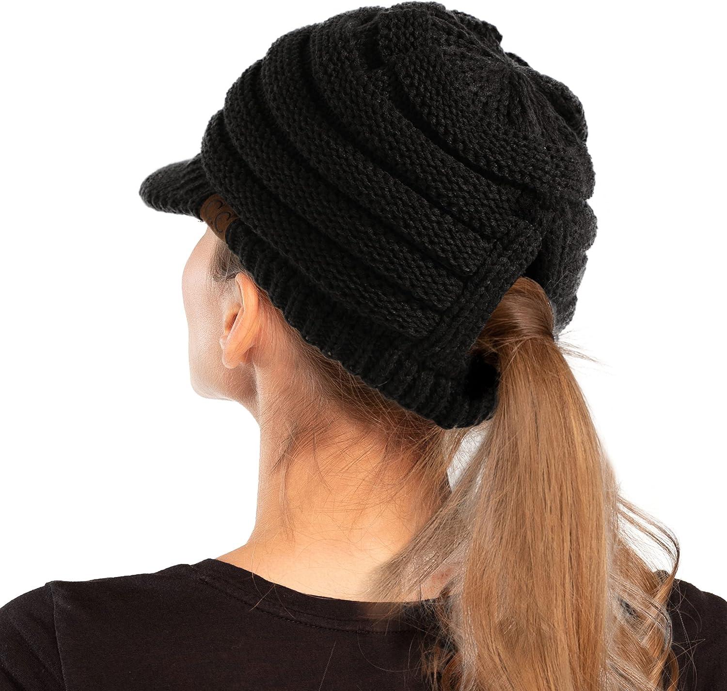 imageCC womens Visor Beanie Crisscrossblack