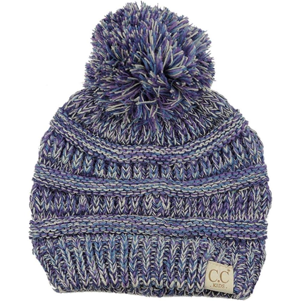 imageCC Kids Cute Warm and Comfy Pom Pom Childrens Knit Ski Beanie Hat2