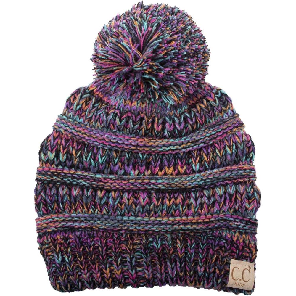 imageCC Kids Cute Warm and Comfy Pom Pom Childrens Knit Ski Beanie Hat32