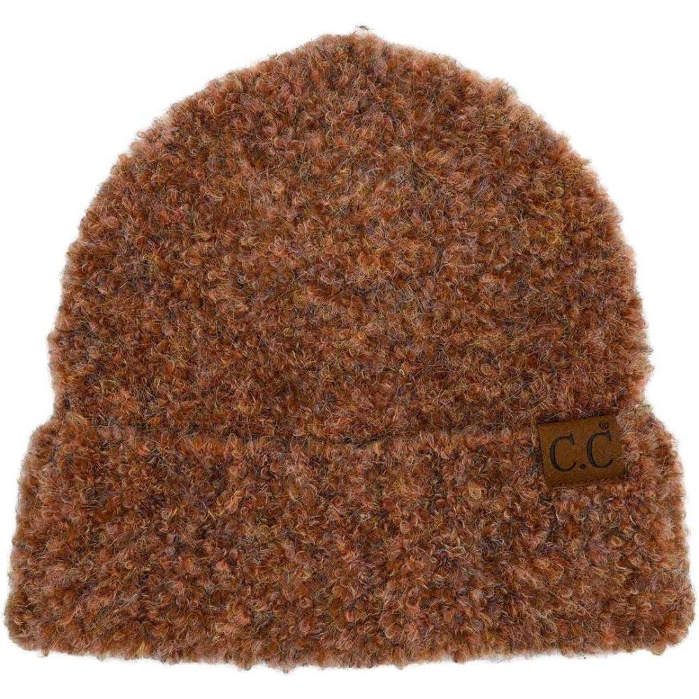 imageCC Unisex Warm Soft Recycled Yarn Skully BeanieBlended Rust