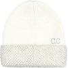 imageCC American Flag Rhinestone Beanie for Women Unisex  Sustainable Recycled Yarn Stretchable Soft Warm Knit Winter Skully HatRhinestone Netwhite
