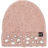 imageCC American Flag Rhinestone Beanie for Women Unisex  Sustainable Recycled Yarn Stretchable Soft Warm Knit Winter Skully HatRhinestonedusty Rose