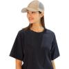 imageCC Baseball Cap for UnisexRhinestone Netbeige