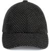 imageCC Baseball Cap for UnisexRhinestone Netblack
