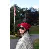 imageCC Beanie Fuzzy Fleece Lining Warm Oversized Chunky Soft Stretchy Ribbed Slouchy Knit Hat with Visor BrimDark Red