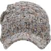 imageCC Beanie Fuzzy Fleece Lining Warm Oversized Chunky Soft Stretchy Ribbed Slouchy Knit Hat with Visor BrimOatmeal