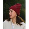 imageCC Beanie Mens and Womens Insulated Knit Cuffed BeanieBurgundy Red
