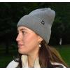 imageCC Beanie Mens and Womens Insulated Knit Cuffed BeanieLight Melange Grey