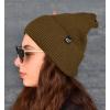 imageCC Beanie Mens and Womens Insulated Knit Cuffed BeanieNew Dark Olive Green
