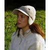 imageCC Beanie Strechy Snug Fit Soft Knit Hat with Visor Brim ampamp Ear Warmer FlapsLight Taupe