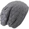 imageCC Beanie Thick Fuzzy Fleece Lined Knit BeanieLight Melange Grey