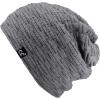 imageCC Beanie Thick Fuzzy Fleece Lined Knit BeanieLight Melange Grey