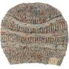 imageCC BeanieTail Cotton Blend All Season Daily Messy High Bun Ponytail Beanie HatConfetti Oatmeal