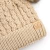 imageCC Exclusives Children Kid Double Pompom Knitted Beanie for Kids Ages 25 KID23KID24KIDS2055A Pompom Beige