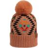 imageCC Exclusives Plush Yarn Pom Beanie hat with Daisy Pattern HAT2093HAT3001HAT4005HAT4009HAT4023Aztecdesert Sand