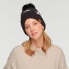 imageCC Exclusives Plush Yarn Pom Beanie hat with Daisy Pattern HAT2093HAT3001HAT4005HAT4009HAT4023Starblack