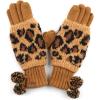 imageCC Exclusives Soft Beanie hat with Leopard Pattern and Fur PomHAT7001SF7001A Gift Setlatte