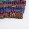 imageCC Exclusives Soft Stretch Cable Knit Messy Bun Ponytail Beanie Winter Hat for Women MB20AMustard Mix