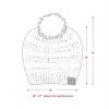 imageCC Exclusives Solid Ribbed Kids Beanie Hat with Faux Fur Pom KIDS43KIDS2061Beige