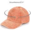imageCC Exclusives Stone Washed Corduroy CrissCross Ponytail Baseball Cap for Women Adjustable High Bun HatStone Washed  Desert