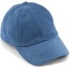 imageCC Exclusives Stone Washed Corduroy CrissCross Ponytail Baseball Cap for Women Adjustable High Bun HatTeal