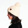 imageCC Exclusives Womens Winter Seed Stitched Confetti Pom Beanie Hat HAT1816HAT2214HAT2085HAT3841Bee Stitch Patterncream